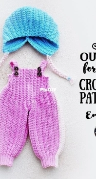 Katushka Morozova - Set of Clothes for Elif Doll Jumpsuit