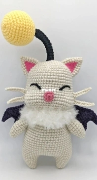 1UpCrochet - Ashe - Moogle