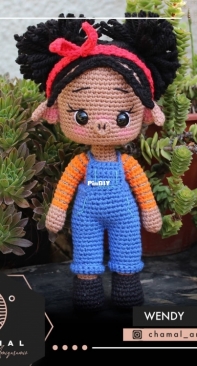 Chamal Amigurumi - Amanda Trejo - Wendy - Portuguese - Translated