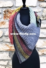 Tadasana Shawl by Benjamin Matthews
