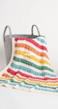 Anchor Crafts - Rebekka van Laar - 0022373-00001-10 - Rainbow Blanket - Free
