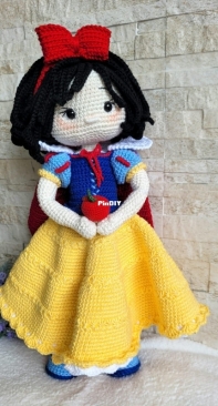 Pontos de Algodão - Eliane Abdanur - Snow White -  Branca de Neve - Portuguese
