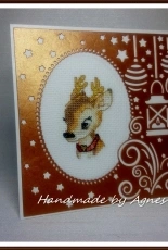Finished - Sleigh Bells Ring - Cupid / Maria Diaz / Cross Stitcher january 2019