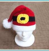 Charmed By Ewe - Janaya Chouinard - Santa Hat (Newborn to Adult)