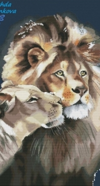 Wild Cats. Leos by Nadezhda Gavrilenkova