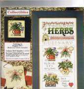 Culinary Herbs from Cross Country Stitching June 1997 PCS