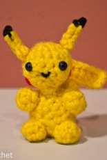 Two Hearts Crochet - Mini Pokemon series Pikachu amigurumi - Free