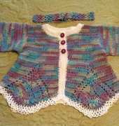 Halinas Designs - Halina Matson - Spring Tulip Sweater and headband - Free