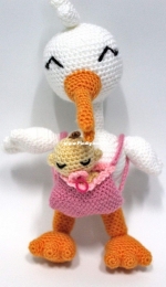 Sueños Blanditos - Gretel Crespo - Mary the Nanny Stork - Mari la cigüeña nanny- English and Spanish