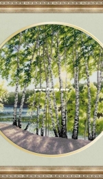 Zolotoe Runo ВМ-034 Birches by the River XSD
