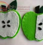 apple coasters