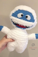 Spin a Yarn Crochet - Jillian Hewitt - Bumble the abominable snowman - Free