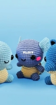 Vin Crafty - Erin Kim - Wartortle, Squirtle, Blastoise