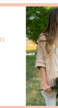 Aleli Deco Crochet - Estefania Bellico - Jasmine Cardigan Spring/Summer Version - Cardigan Jazmin  Versión primavera / verano - Spanish