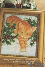 Holly and Whiskers by Maria Diaz from Cross Stitch Collection 139