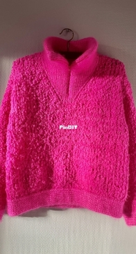 Juicy Zipper by Katja Dyrberg Popknit - english