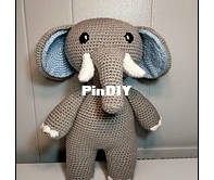 GrandMos Creations - Monica Rogers - Jo the Elephant