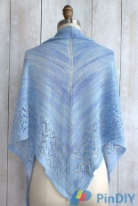Fairmount Fibers, Ltd.-F69-Julian Shawl by Lisa R. Myers-Free
