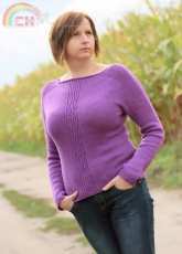 Hada Knits-Anne Mae Sweater by Hanna Maciejewska