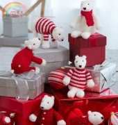 Red Heart-LW4413-Polar Bear Ornaments-Free