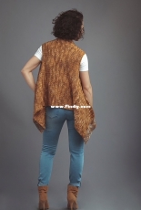 Expression Fiber Arts - Kristina Smiley - Amber Waves Travel Wrap