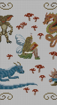 CPDC Club point de croix - Fairytale Characters