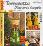 Terracotta Déco Avecs Des Pots - French
