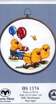 Atelje Margaretha AMA (Svarta Faret) BS1374 Easter guests XSD