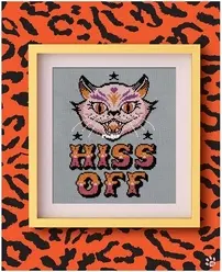 Hiss Off by Emma Congdon from Cross Stitch with Cattitude PCS + XSD