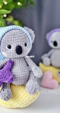 Ka.malinka Toys - Elizabeth Kamalina - Koala on the moon