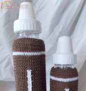 Longhorn Prairie - April Hubbard  - Football Baby Bottle Cover