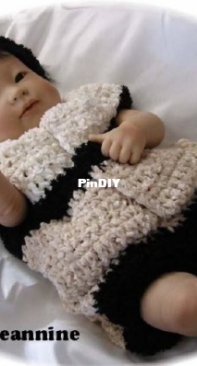 Patterns by Jeannine - Jeannine M. Holper - 443 Heirloom  Baby Onesie