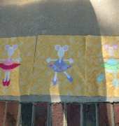 Kitty Ballerina quilt