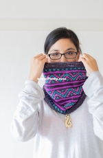 Ocean Pathways Cowl - Francoise Danoy - Aroha Knits