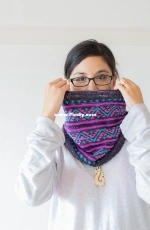 Ocean Pathways Cowl - Francoise Danoy - Aroha Knits