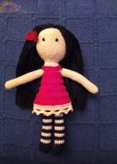 Unknown designer - Red doll - Spanish