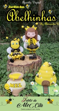 Atelie da Ale Cita - Alessandra Cita - Garden of the Bees -   Jardim das Abelhinhas - Portuguese