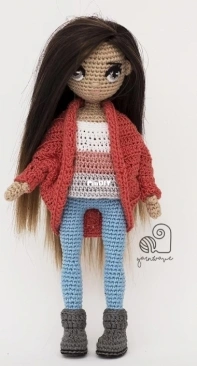 Yarn Wave Shop - Banga Vaicekauskienė - Doll Ava