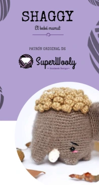 Super Wooly - Lydia Aguilera - Shaggy the Baby Mammoth - Shaggy El Bebe Mamut - Spanish