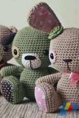 Lilleliis - Mari-Liis Lille - Amigurumi Cuties Bunny Puppy and Teddy - Russian - Translated