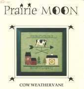 Prairie Moon - Cow Weathervane