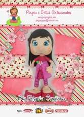 Artesanatos -Cherry Soft Doll /Portuguese