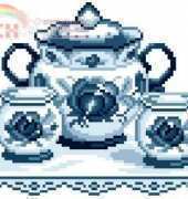 Zolotoe Runo ZR VG-003 - Blue Tea Service PCS