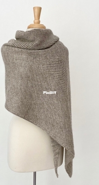 Bolton Pass Shawl by Espace Tricot - English, French - Free