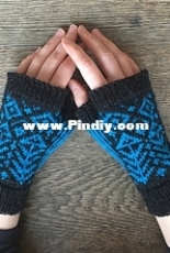 Charlotte Lorenzi - Pendeen Fingerless Mitts