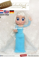 Eelz - Eelzuhtjuhs Crochet and More - Ilse Hoekstra - Queen Elsa XL - German