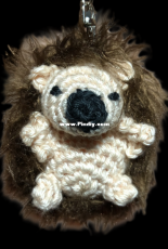 Zhaya Designs - Keychain Hedgehog - Free