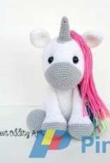 Sweet Oddity Art - Carolyne Brodie - Jupiter the Unicorn crochet pattern