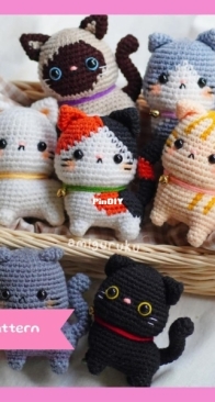 Amiguruku - Anita Suria - 4 in 1 Complete Cats Collection