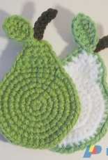 HGSDesigns - Heather Sonnenberg - Pear Coasters